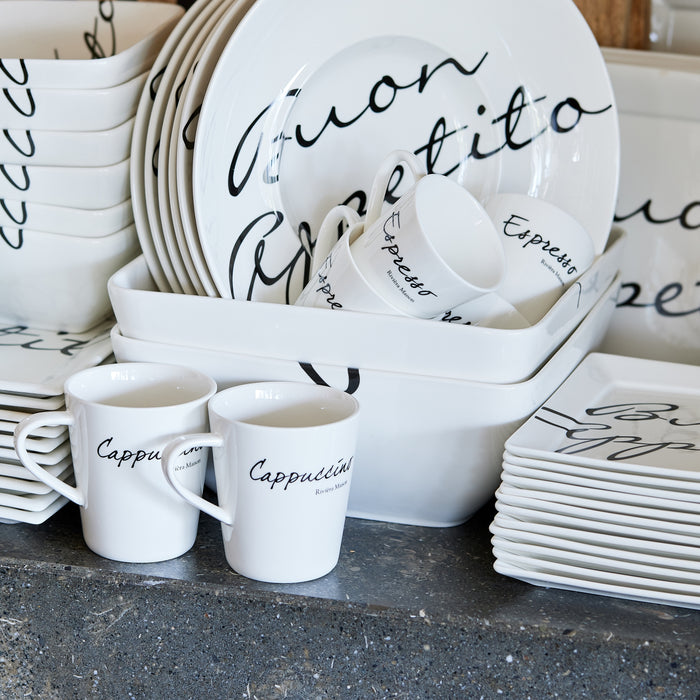 RM Classic Cappuccino Mug - Porselein Mokken set van 2 - 200 ml