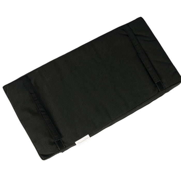 MaximaVida picknicktafel kussen Havana zwart 55 cm - 4 stuks