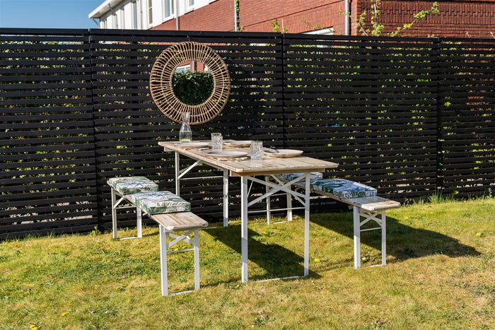 MaximaVida picknicktafel kussen Bliss 55 cm - 2 stuks