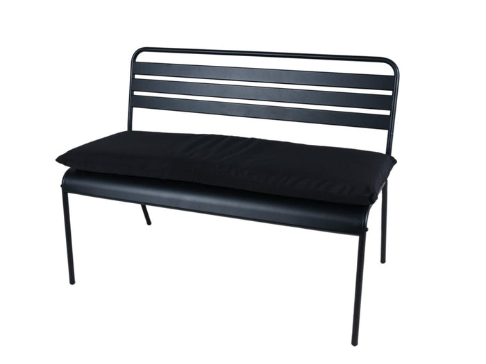 MaximaVida bankkussen Havana zwart 120 x 48 x 8 cm - waterafstotend