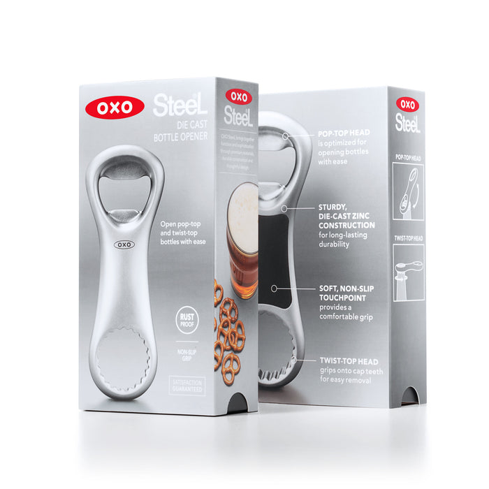 OXO Good Grips flesopener-steel