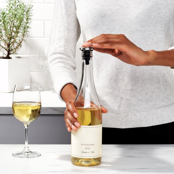 OXO Good Grips wijnflesstop-steel-set-met-2-stuks