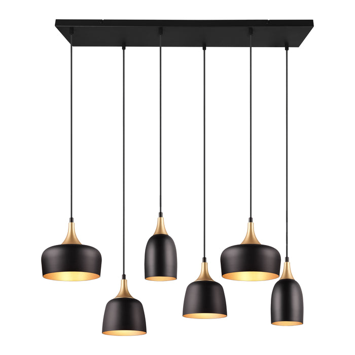 TRIO Chiraz Hanglamp 6x E14