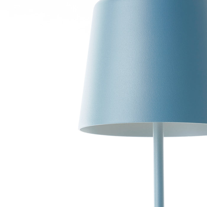 Brilliant Kaami Tafellamp - Ø 10 cm - Blauw