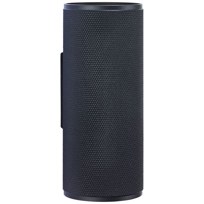 Brilliant Marty Wandlamp - Boven & Onder - Ø 6,5 cm - Zwart