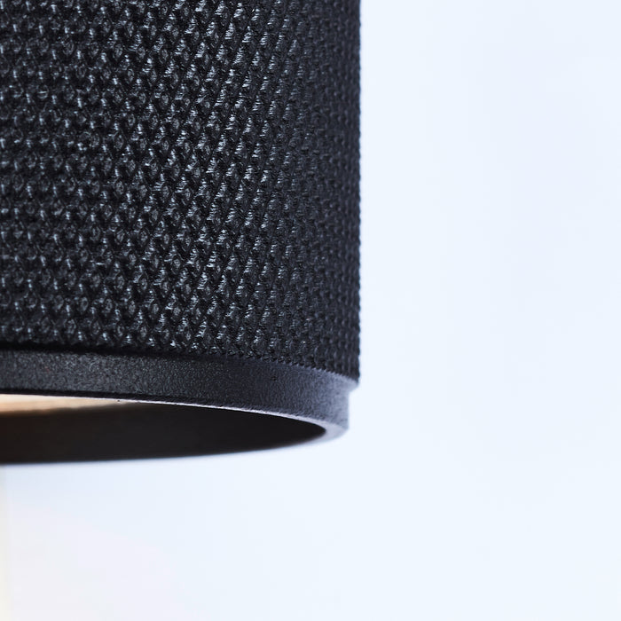 Brilliant Marty Wandlamp - Boven & Onder - Ø 6,5 cm - Zwart