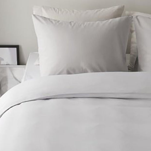 Beddinghouse Organic Basic Dekbedovertrek 140 x 200/220 cm - Light Grey