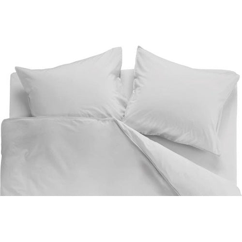 Beddinghouse Organic Basic Dekbedovertrek 140 x 200/220 cm - Light Grey