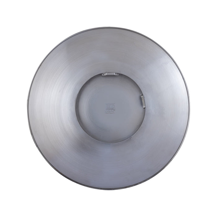 PTMD Mykelti Schaal - 60x60x8 cm - Ijzer - Zilver