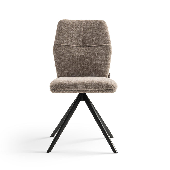 Furnihaus Eetkamerstoelen set van 2 - Emma - Taupe - Stof