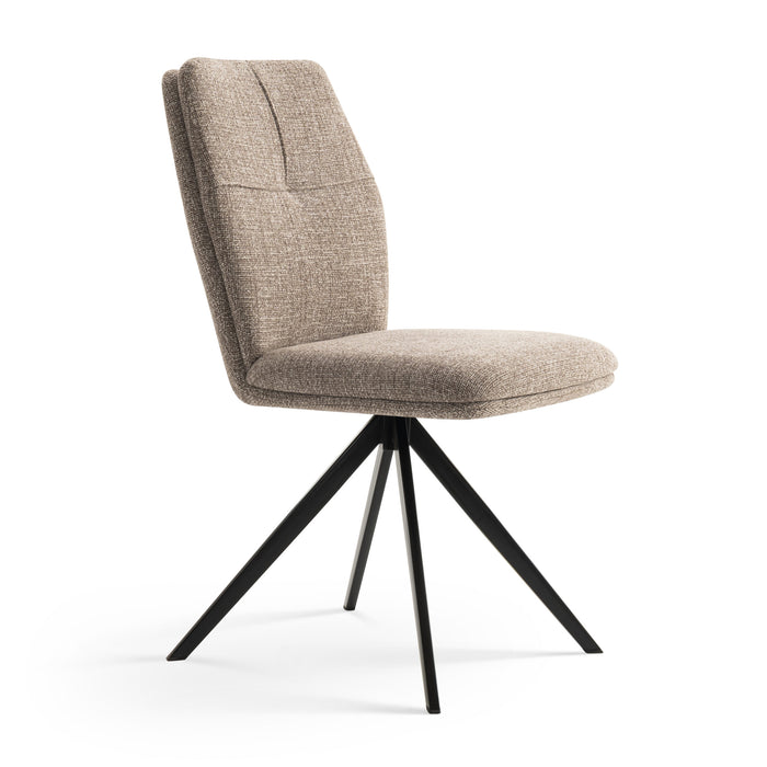 Furnihaus Eetkamerstoelen set van 2 - Emma - Taupe - Stof