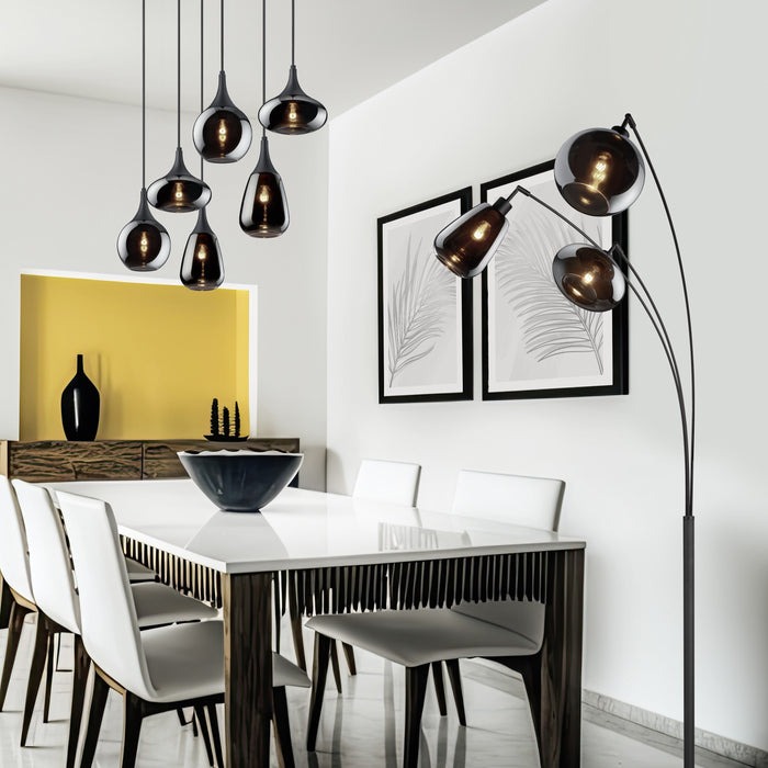 TRIO Lumina Vloerlamp - 3x E14