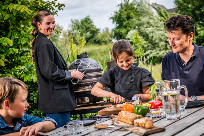 Forged Olive kinderkoksmes, vingerbeschermer en hoes