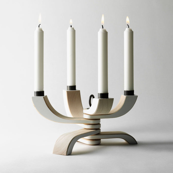 Design House Stockholm Nordic Light 4 kandelaar naturel eiken