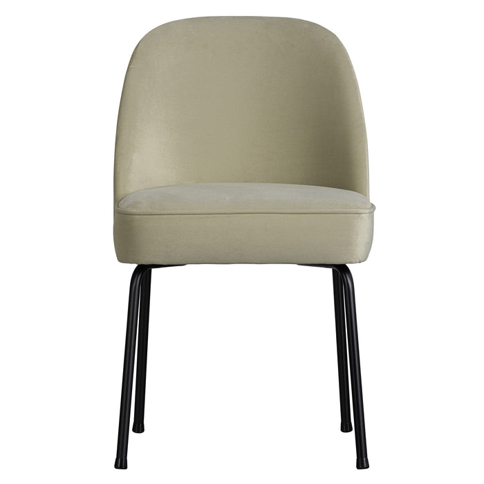 WOOOD Vogue Eetkamerstoel - Fluweel - Pistache