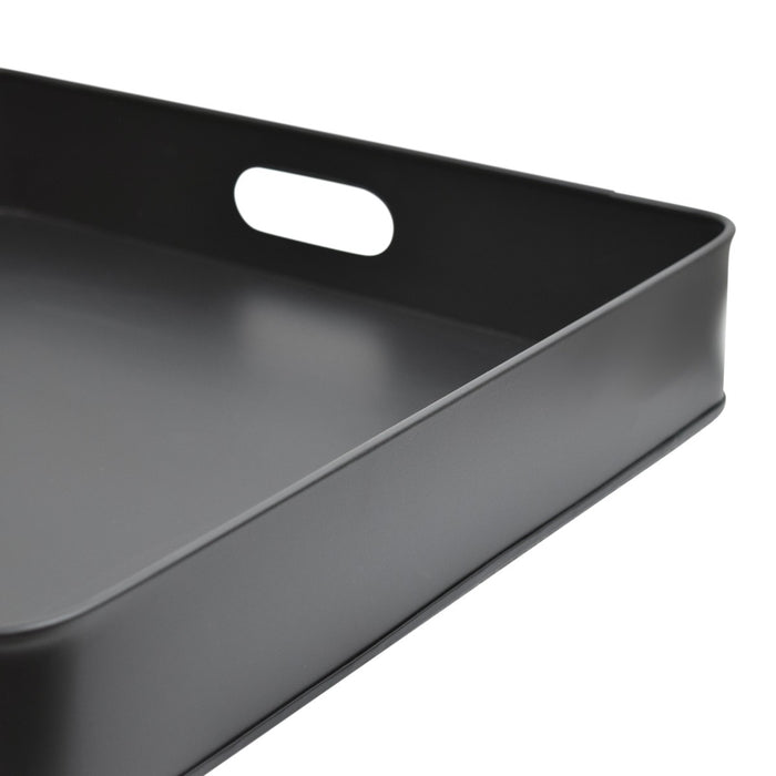 LOFT42 Tray Metalen Dienblad - Zwart - 60x60