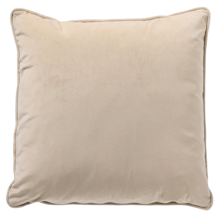 Deer - Kerst kussenhoezen - 45x45 cm, wit