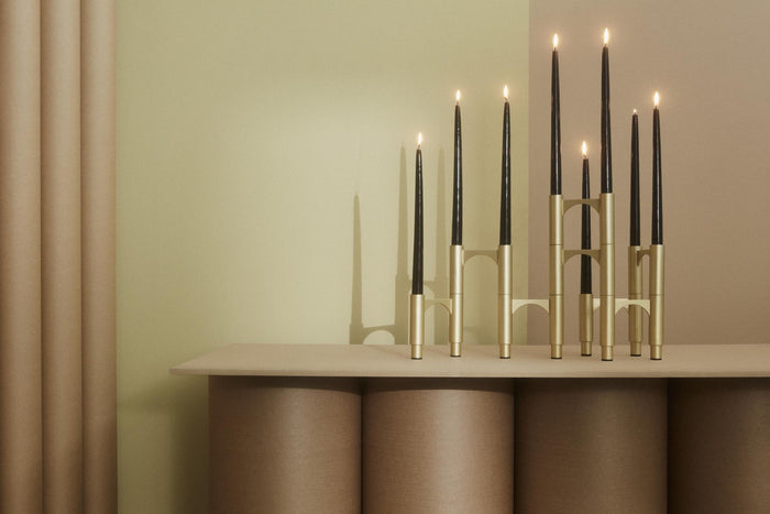 Compono kandelaar bruin