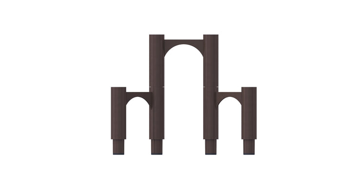 Compono kandelaar bruin