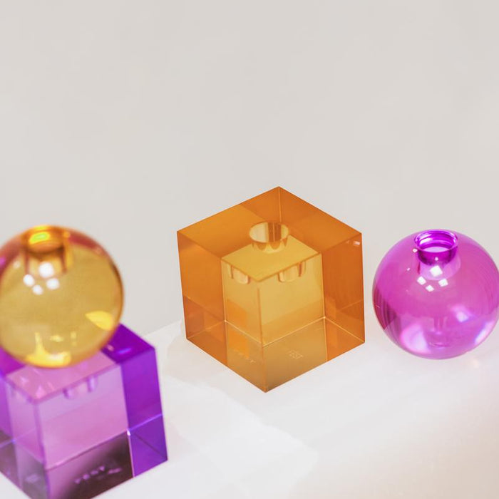 FÉST Parker kandelaar blauw