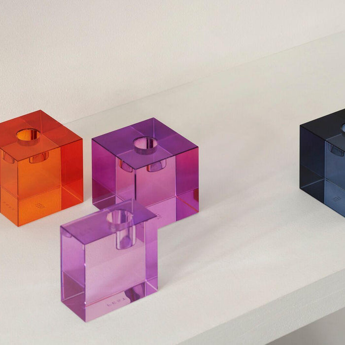 FÉST Parker kandelaar blauw