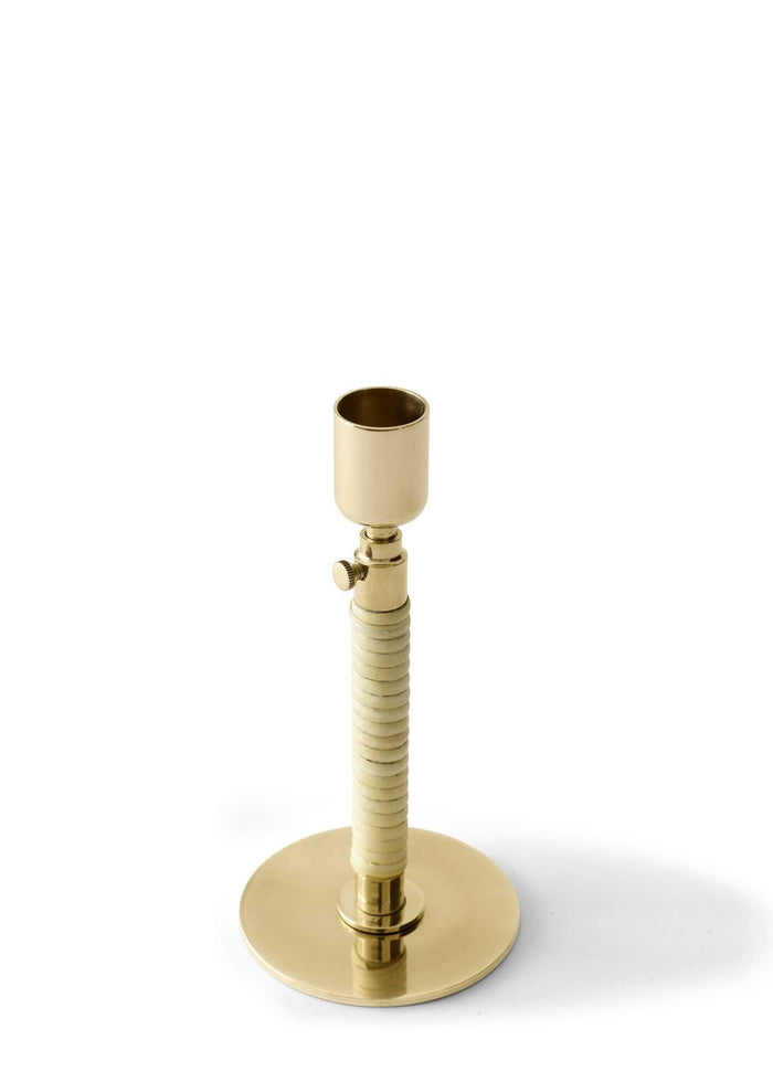 Audo Copenhagen Duca kaarsenstandaard olijf groen