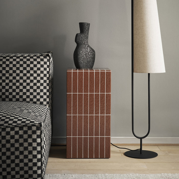 Ferm Living Pillar Bijzettafel H 64 cm - Bruin