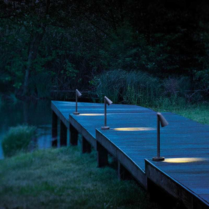 Belvedere Spot F2 vloerlamp LED donkerbruin