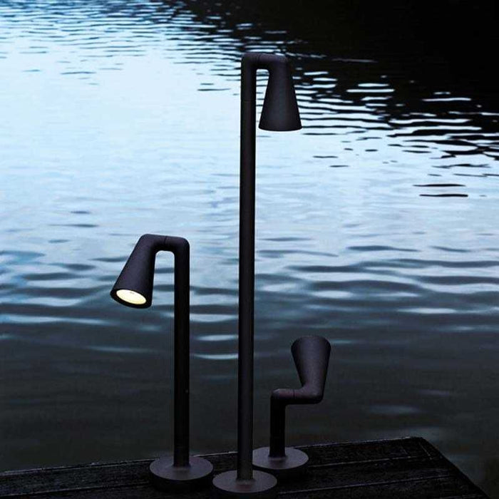 Belvedere Spot F2 vloerlamp LED donkerbruin