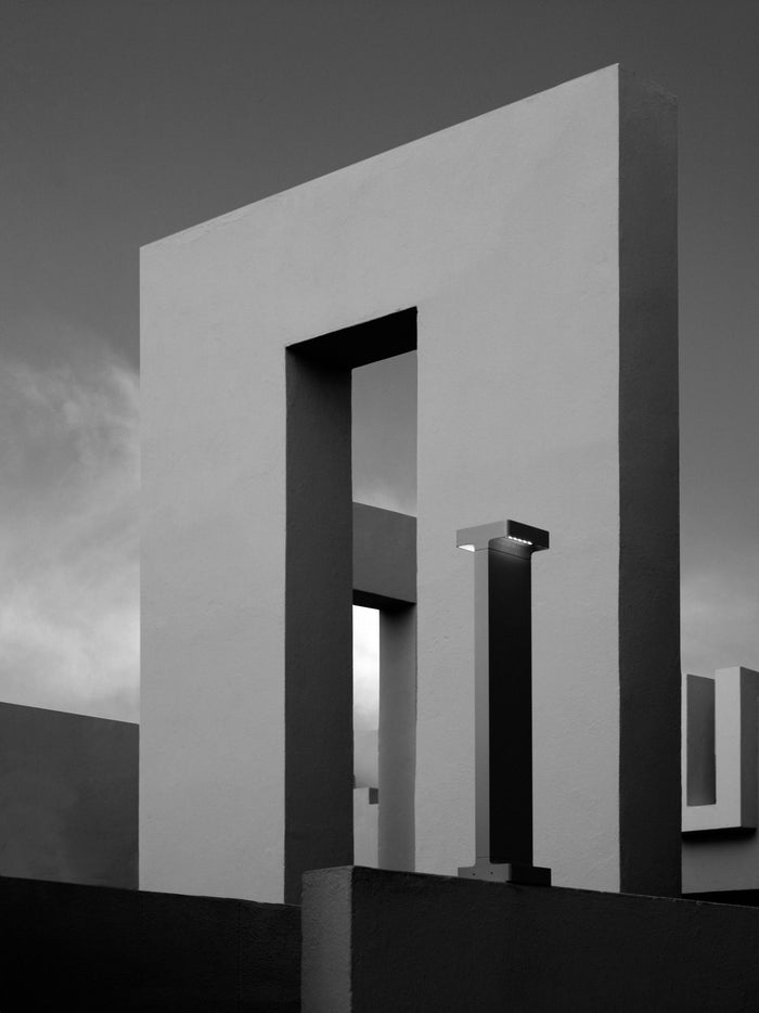 Casting C 100x500 sokkellamp LED 2700K antraciet