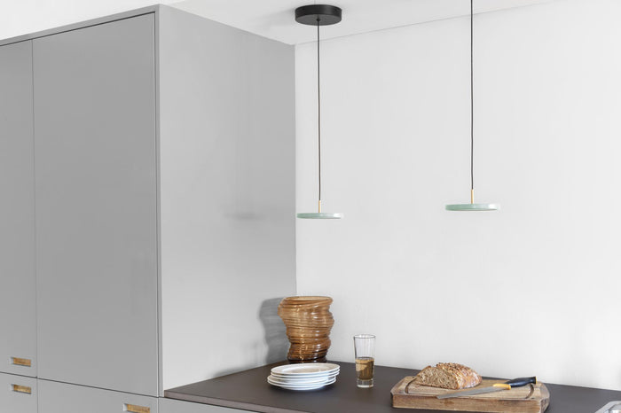 Umage Asteria Micro hanglamp LED messing|parelwit