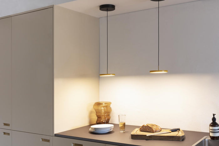 Umage Asteria Micro hanglamp LED messing|parelwit