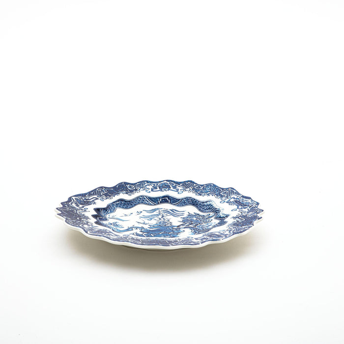 Seletti Classics on Acid ontbijtbord Ø21 Melting Landscape