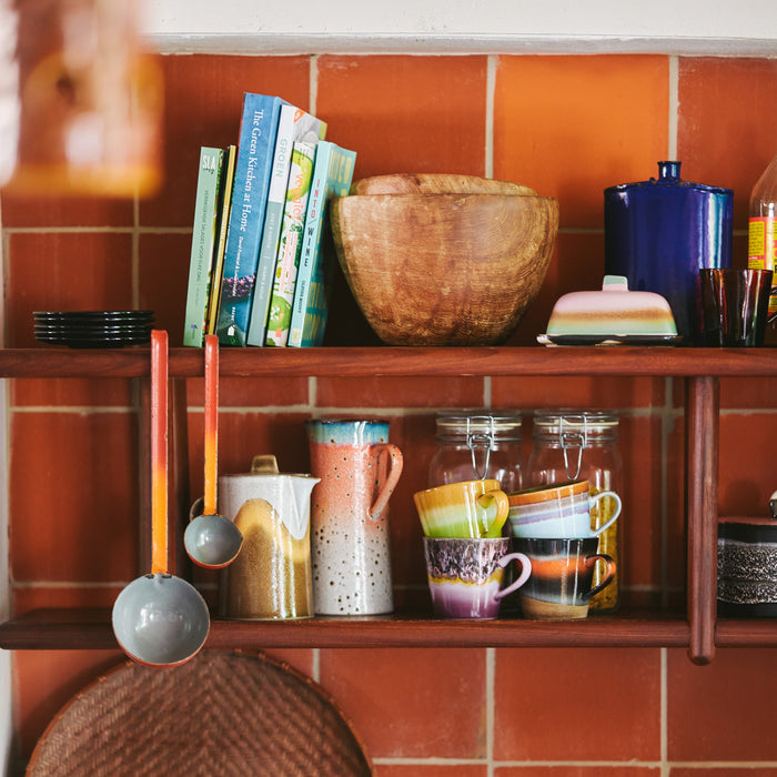 HKliving 70's Ceramics Theepot - Oasis