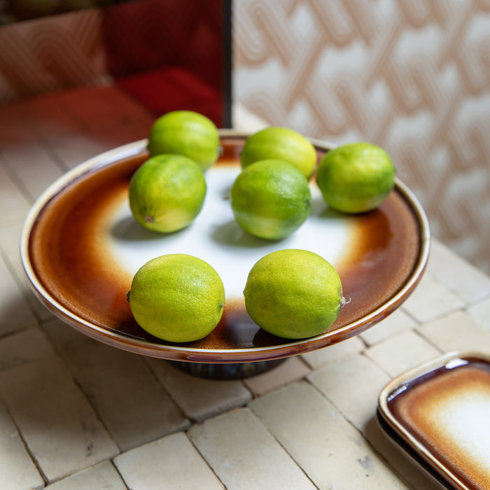 HKliving 70's Ceramics Taartplateau Ø 26 cm - Orbit