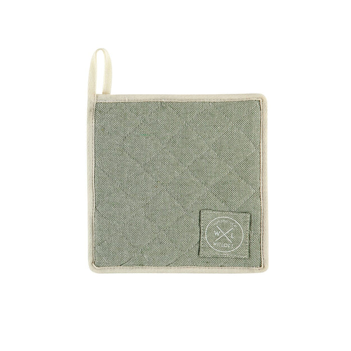 Witloft pannenlap gerecycled katoen - pistachio - one size