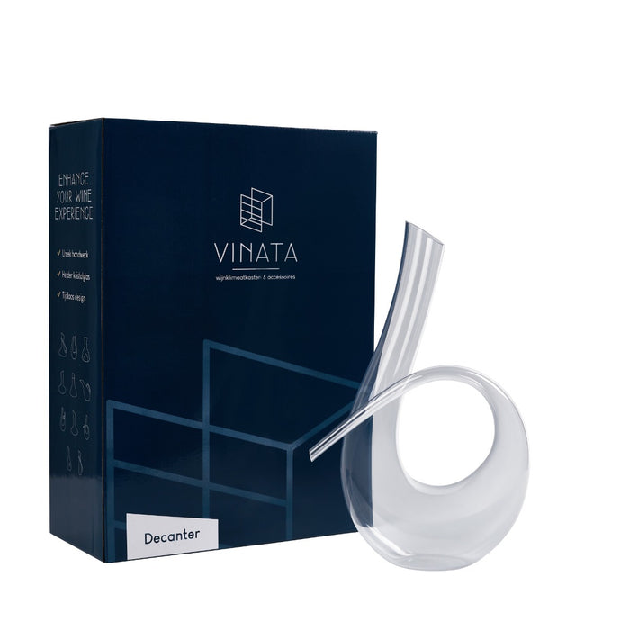 Vinata Roma Decanter Kristal - Wijn Karaf - 1.7 L