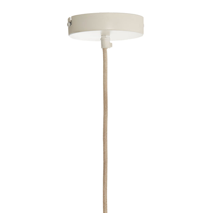 Light & Living Hanglamp Zubedo - Wit - 49.5x49.5x38cm