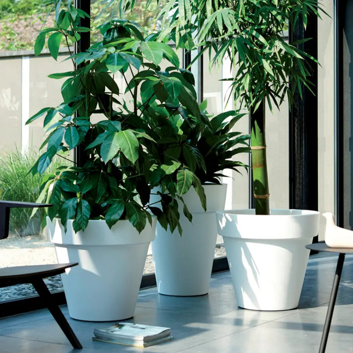 Elho Pure Round Bloempot Ø 40 cm - Wit