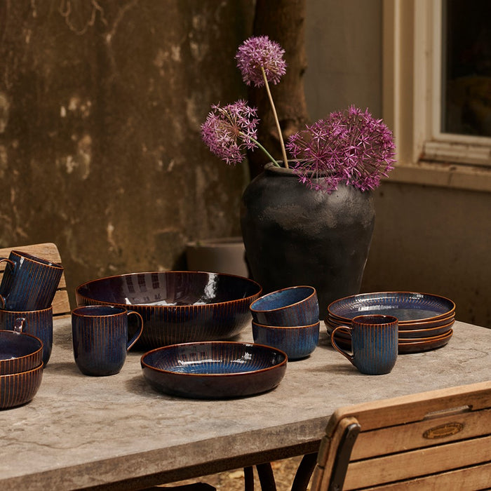 Dutch Rose Sapphire Kom 17 Blauw