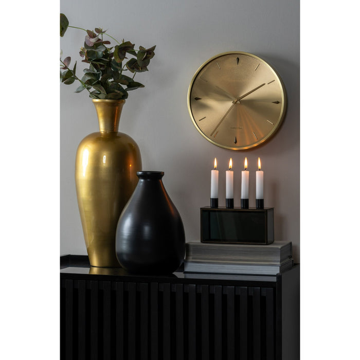 Present Time Vaas Decente - Zwart - Ø20cm