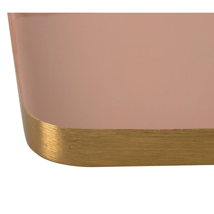 Present Time Dienblad Festive - Roze - 13x2x32 cm