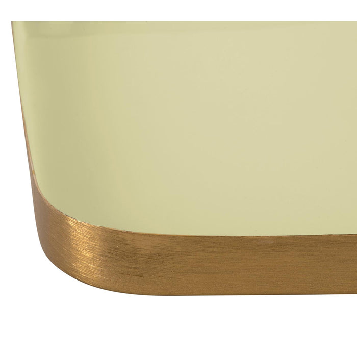 Present Time Dienblad Festive - Groen - 13x2x32 cm