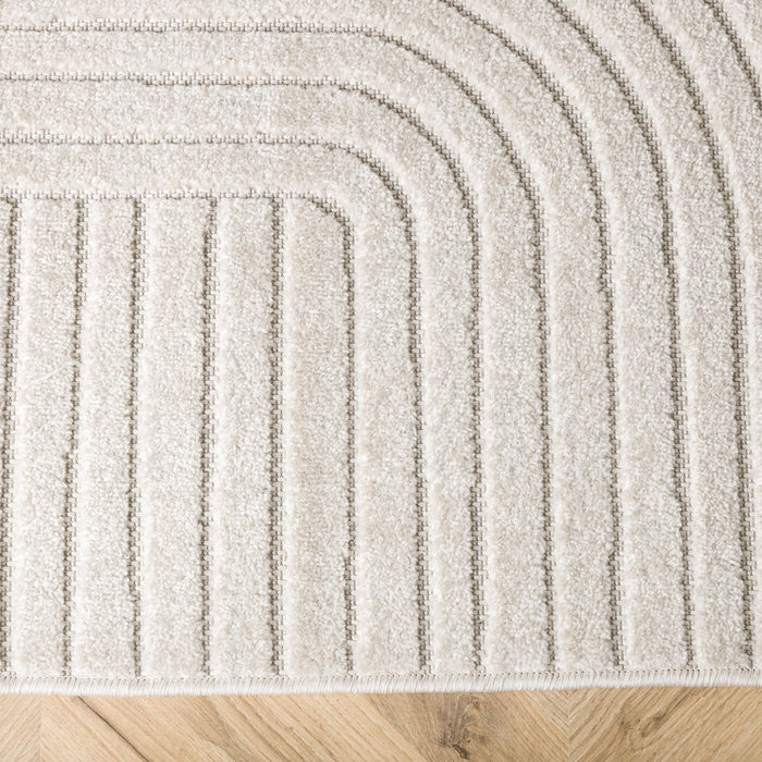 Rebellenclub Skade Vloerkleed 230x160 - Beige