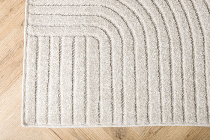 Rebellenclub Skade Vloerkleed 230x160 - Beige