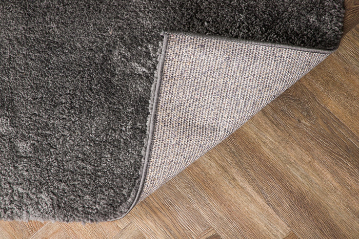 Rebellenclub Dorris Vloerkleed 290x200 - Donker Grijs