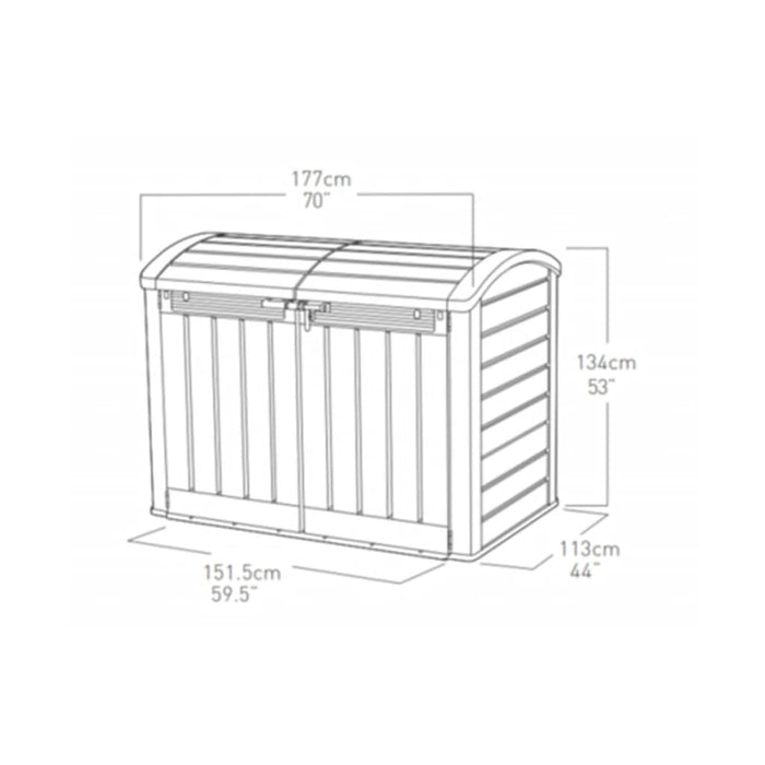 Keter Containerberging Store-It-Out 2000 L