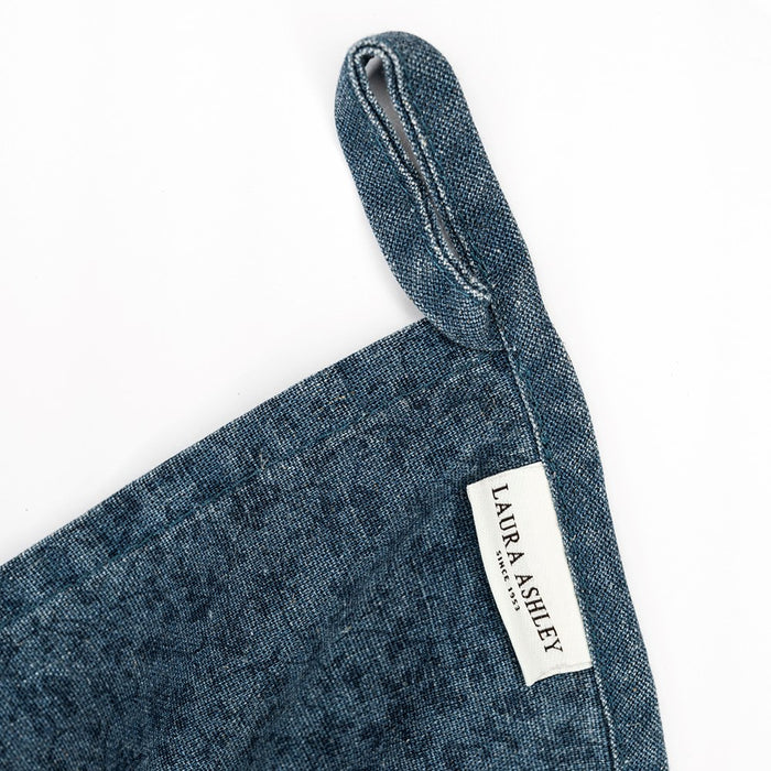 Laura Ashley Theedoek Blauw Wild Clematis 50x70cm