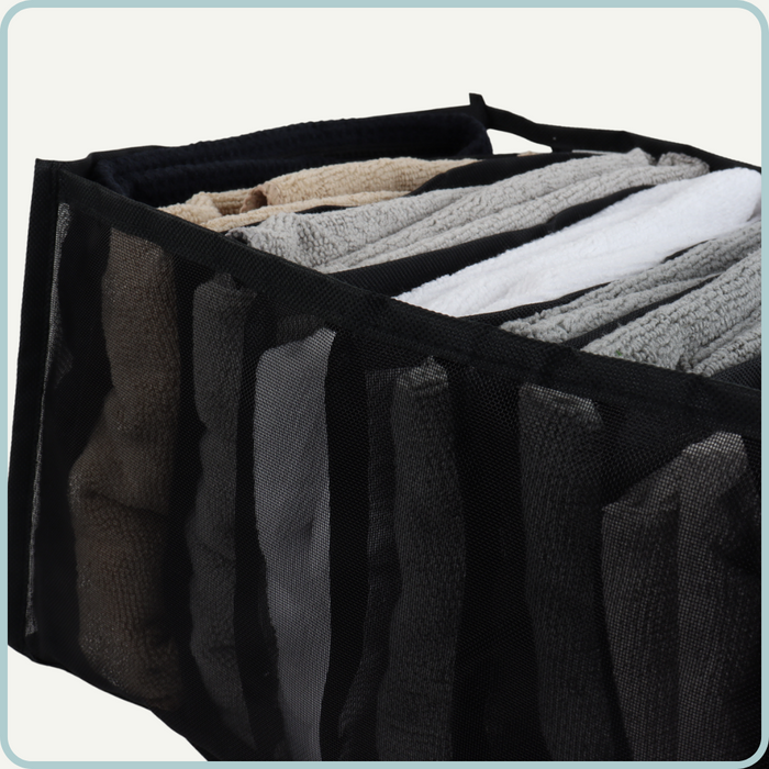 Nordix Kledingkast Organizer Opbergsysteem Broeken Lade Organizer 9...