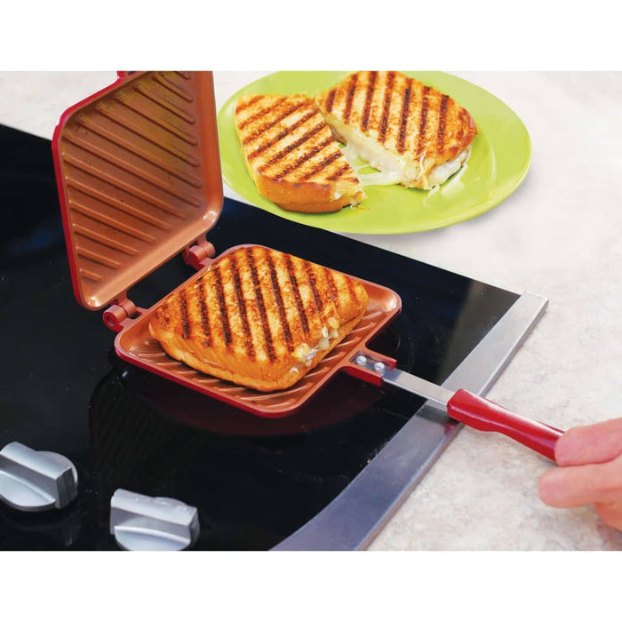 Red Copper Tosti-ijzer